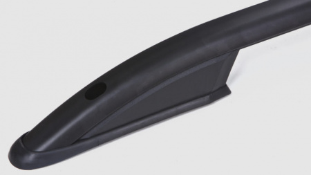 Рейлинги Сan Auto (VWT5.73.3810) Crown LWB Black в штатные места для Volkswagen Multivan Длинная База T5, T6 2003+ от магазина ФаркопРос